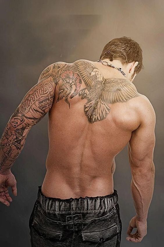 Tattoo Trends 30 Masculine Upper Back Tattoo Designs For Men 