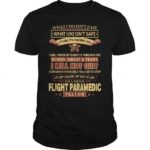 flight paramedic t shirts