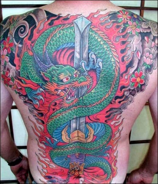 Tattoo Trends - Dragon Tattoos Breathing Fire As Most ...