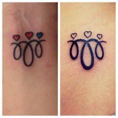 Watercolor tattoo - mother two children tattoo - Google Search ...