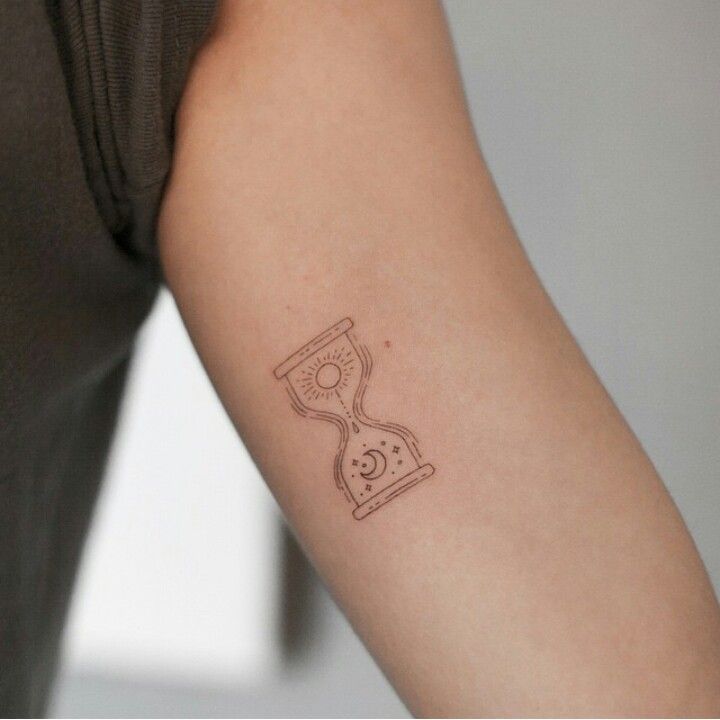 Women Tattoo - small hourglass tattoo... - TattooViral.com | Your ...