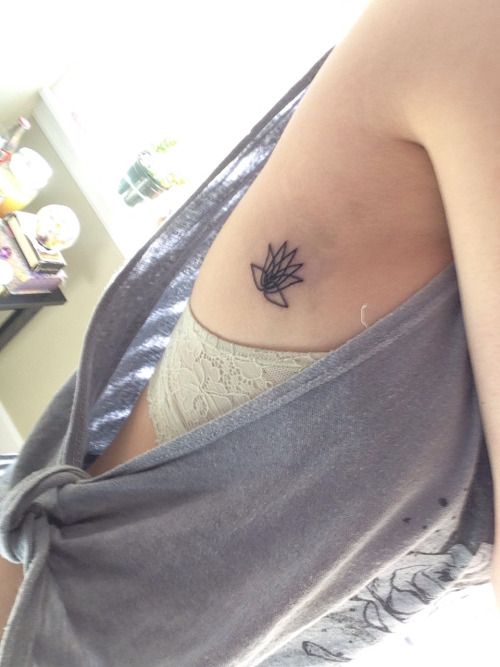 Women Tattoo - small lotus flower tattoo #ink #girly # ...