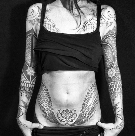 Geometric Tattoo - 150 Most Perfect Geometric Tattoos & Meanings nice