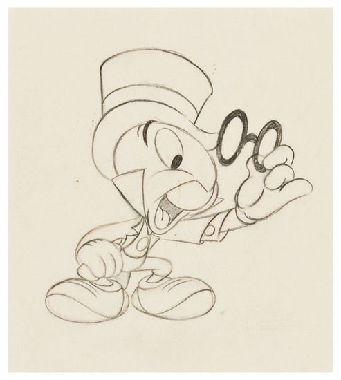 Disney Tattoo - Bruce Smith Animator | Jiminy Cricket from Pinocchio ...