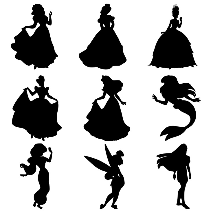 Download Disney Tattoo - Disney Princess Silhouettes: Snow White ...