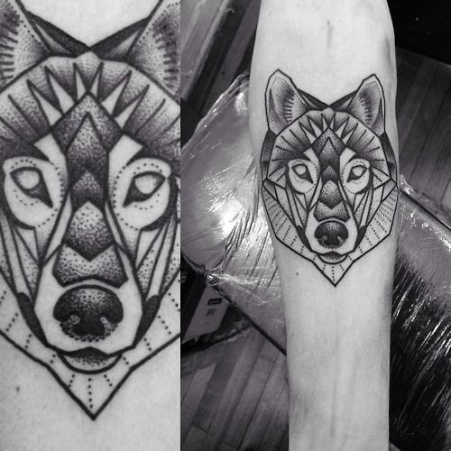 Geometric Tattoo - wolf tattoo geometric - Google Search ...