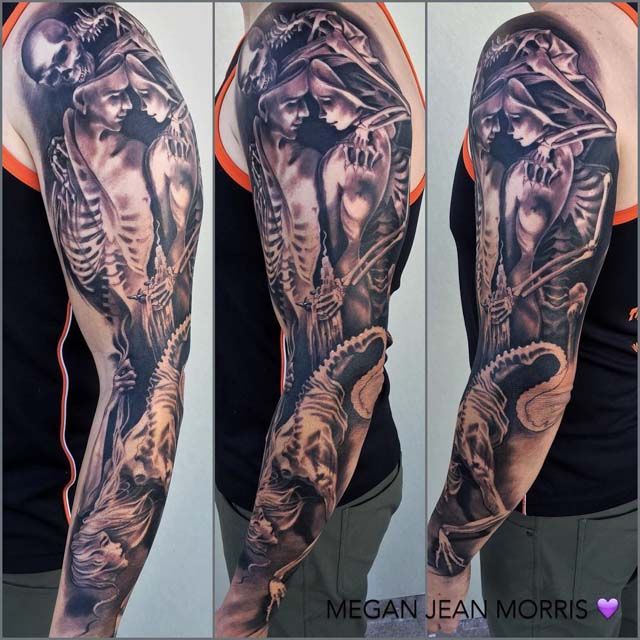 Tattoo Sleeve - love tattoo sleeve... - TattooViral.com | Your Number ...