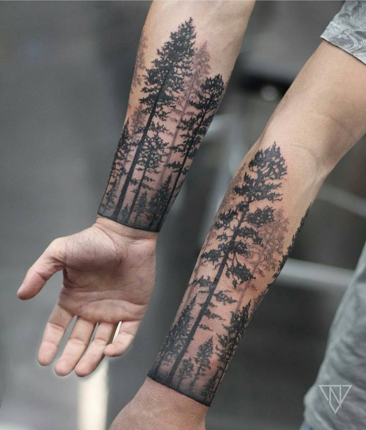 Tree Tattoo - Forrest cuff by niko.vaa... - TattooViral.com | Your ...