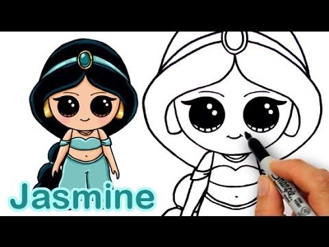 Disney Tattoo - How To Draw Cute Disney Princesses How To Draw Disney ...