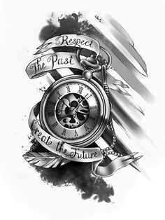 Tattoo Trends - Resultado de imagem para clock tattoo designs ...