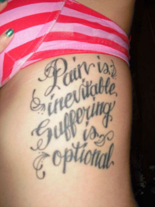 Pain is pleasure tattoos :: Behance