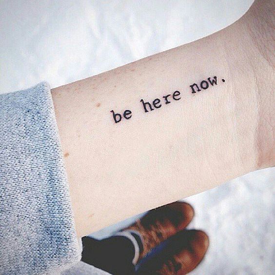 Meaningful tattoo quotes, Small quote tattoos, Tattoo quotes