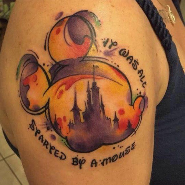 Disney Tattoo - Du plus simple au plus détaillé, du plus gros au plus ...