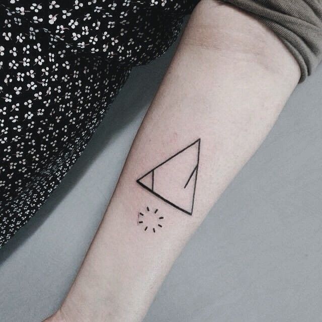 55 Free Tattoo Simple Triangle HD Tattoo Photos