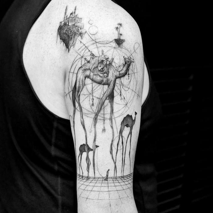 Body Tattoo's Surreal Tattoo by Balazs Bercsenyi