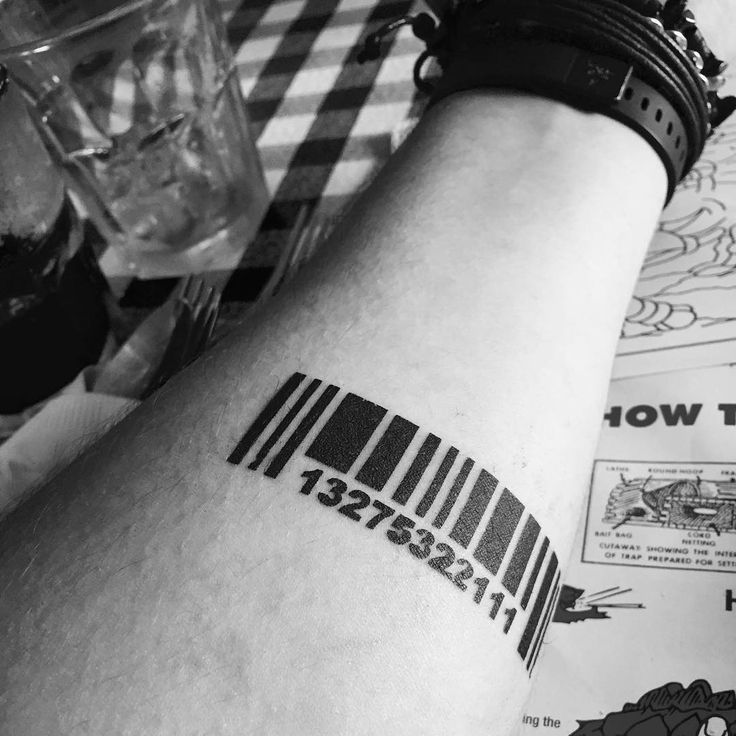 30 Barcode Tattoo Designs for Men [2024 Inspiration Guide]