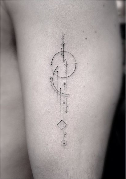 Geometric Tattoo - awesome Geometric Tattoo - tattoo meaning Small