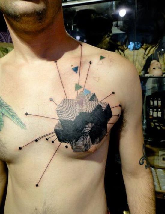 Geometric Tattoo - Sacred geometry tattoos are spiritual in nature and ...