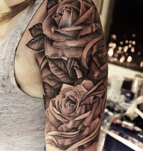 Tattoo 3d For The Modern Age 3d Rose Tattoo 65 Beautiful Flower Tattoo Designs Tattooviral Com Your Number One Source For Daily Tattoo Designs Ideas Inspiration