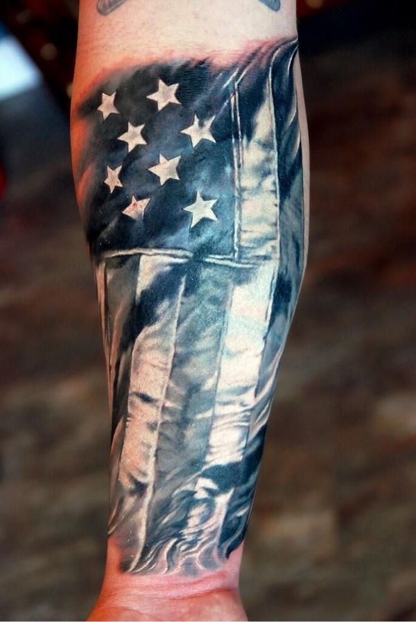 patriotic tattoo by Galen Luker: TattooNOW