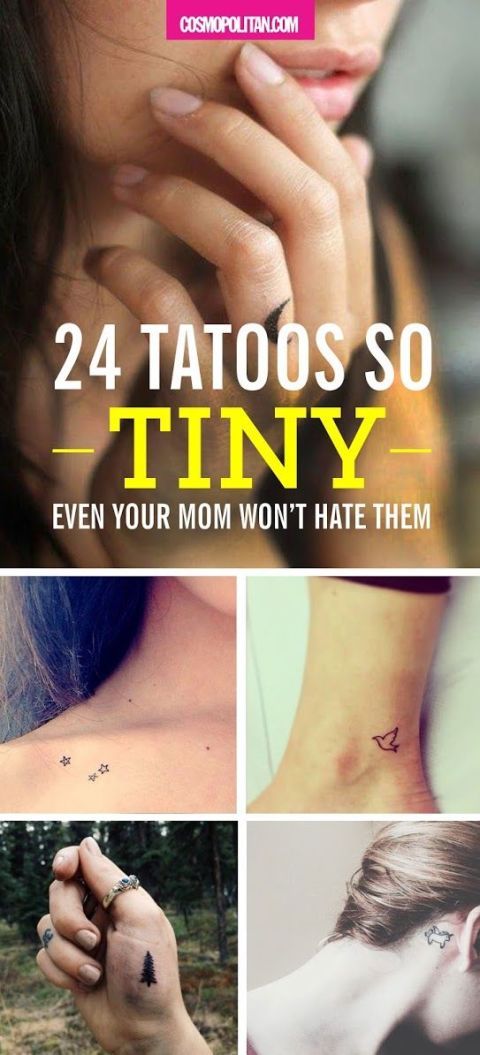 Tattoo Quotes - 24 Tattoos So Tiny Even Your Mom Won’t Hate Them ...