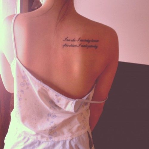 42+ Free Tattoo Quotes Back Shoulder Idea Tattoo Images