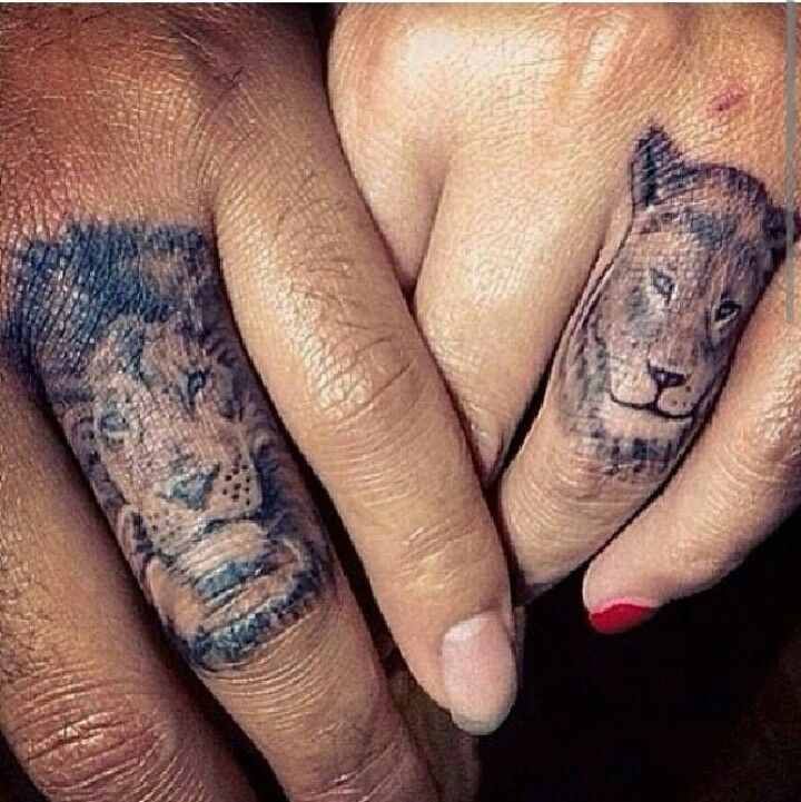 Wedding ring tattoos/matching tattoos….