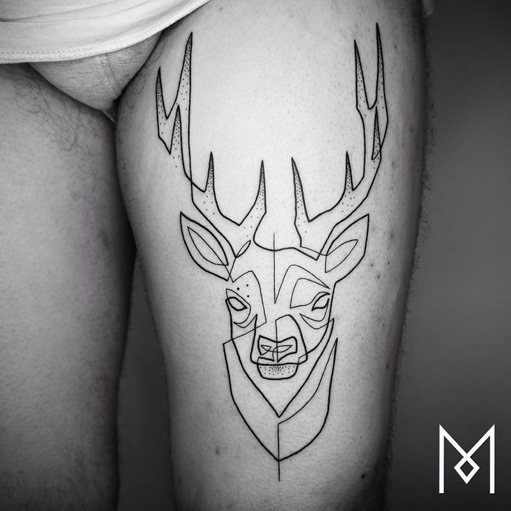 Animal Tattoo Designs - singleline - TattooViral.com | Your Number One ...