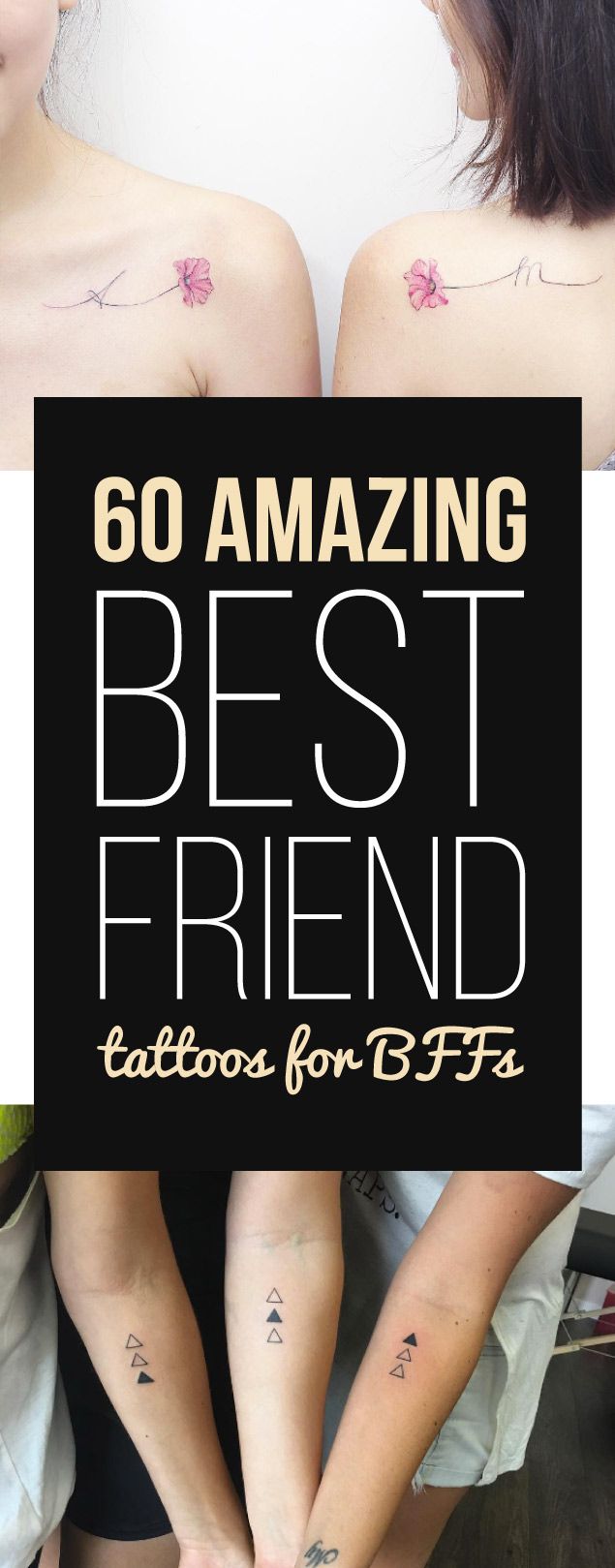 Best Small Best Friend Tattoo Designs - Matching Best Friend Tattoos For  Women: Cute Matc… | Matching best friend tattoos, Small best friend tattoos,  Friend tattoos