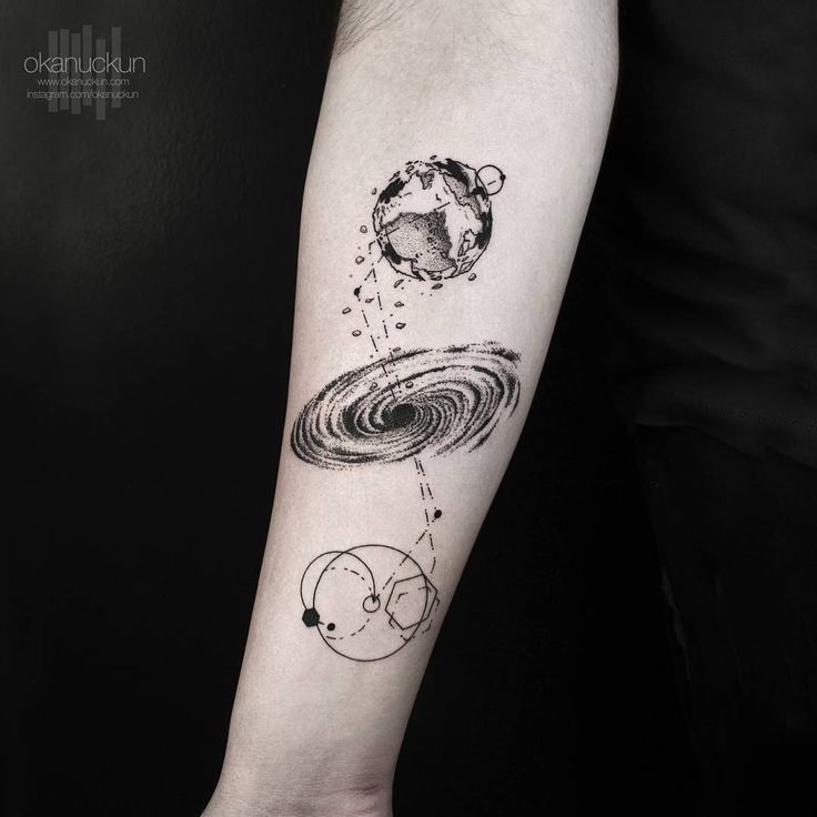 Tattoo Ideas — Black Hole chest tattoo by Sivak, an artist based...