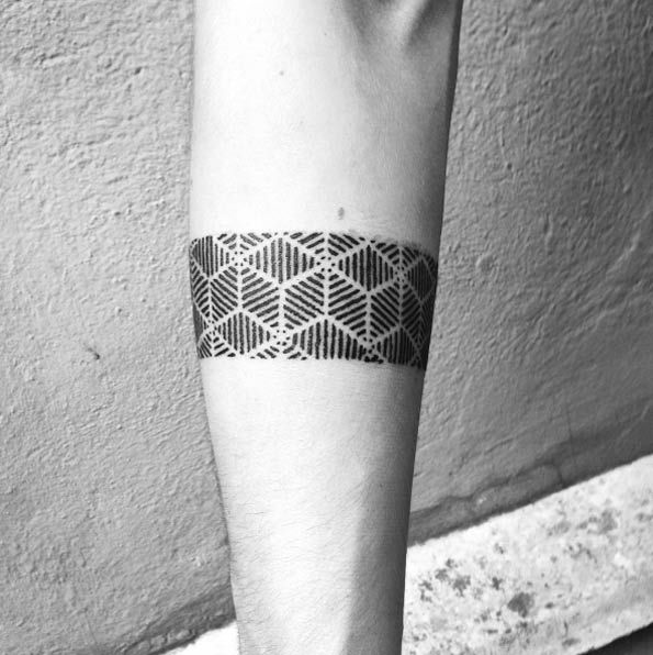 Body - Tattoo's - Geometric armband by Martynas Šnioka - TattooViral ...