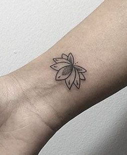 Body - Tattoo's - Lotus flower on wrist by Marla Moon - TattooViral.com ...