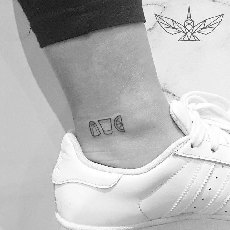 Body - Tattoo's - tiny ankle piece - TattooViral.com Your Number One s...