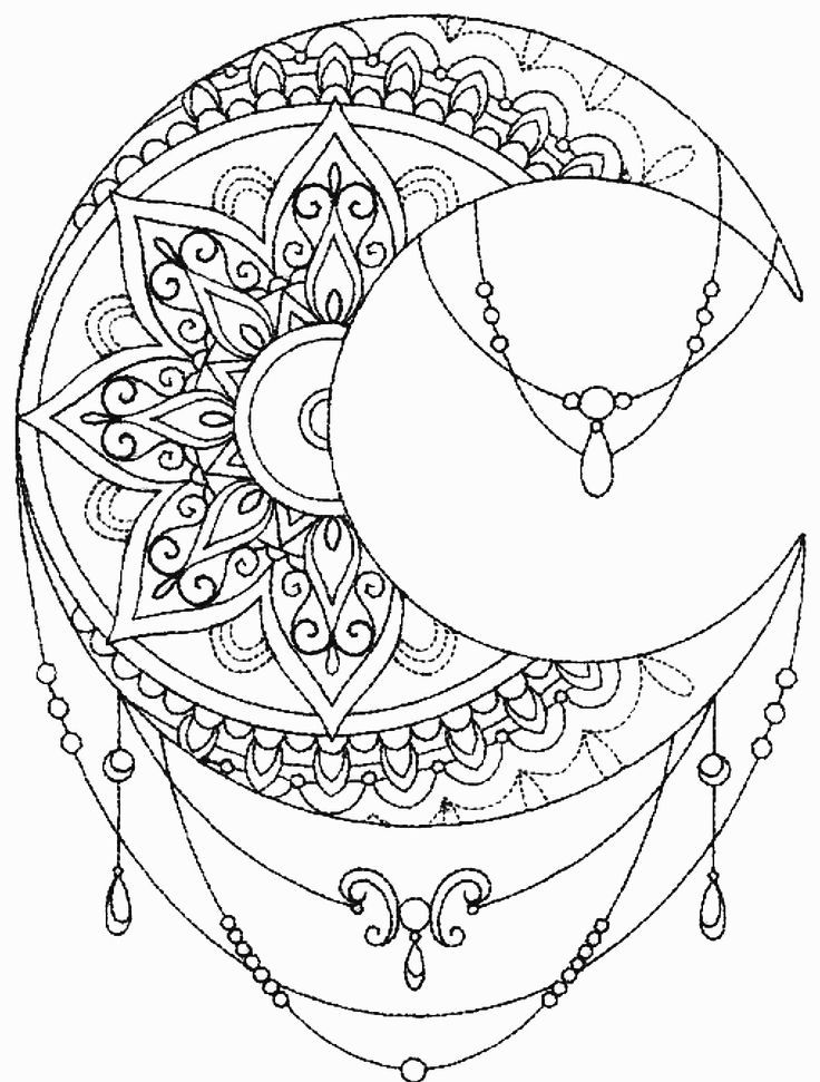 Geometric Tattoo - Resultado de imagen para mandala luna tattoo
