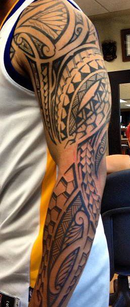 Tattoo Trends - Tatouage Polynésien » Maori Tout Bras ...