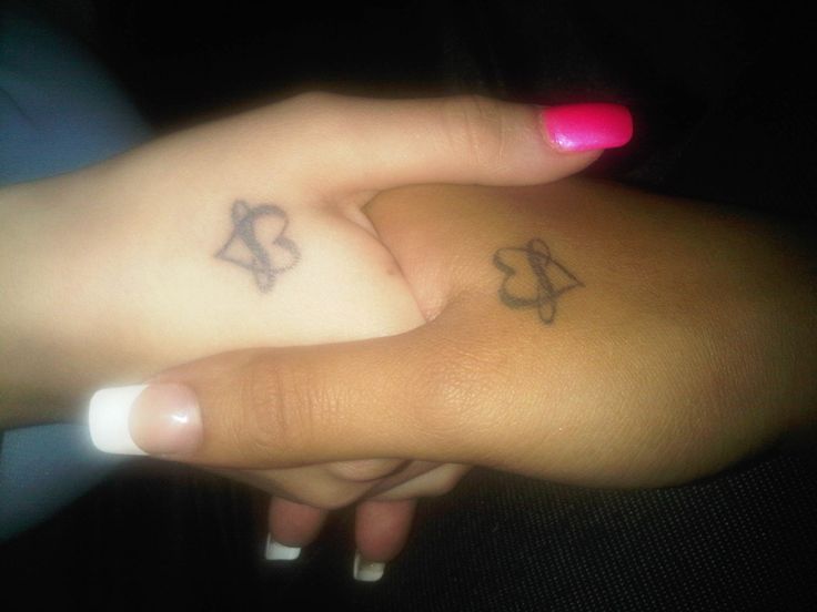 Betiee goals💙 | Matching tattoos for siblings, Hand tattoos for girls,  Matching cousin tattoos