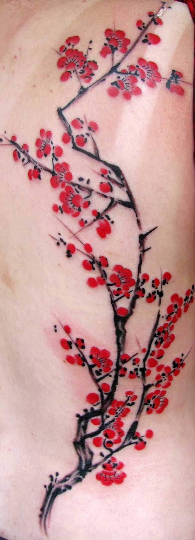 Body Tattoos Large Cherry Blossom Tattoo Your