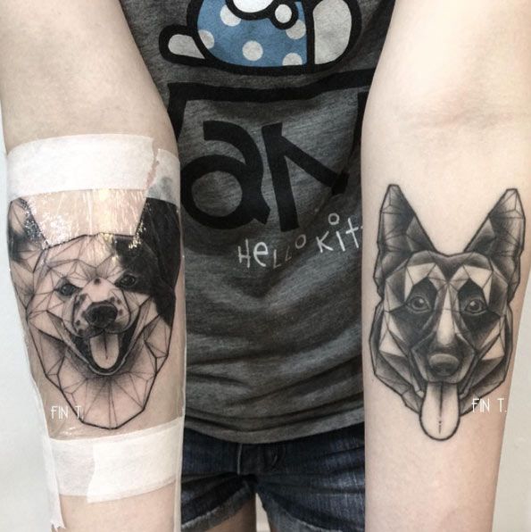 500+ Free Download Dog Tattoo Inspiration Idea Tattoo