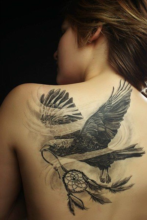 eagle tattoos women