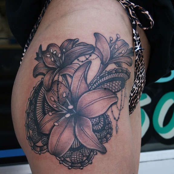 Tattoo Trends lily lace tattoo Your