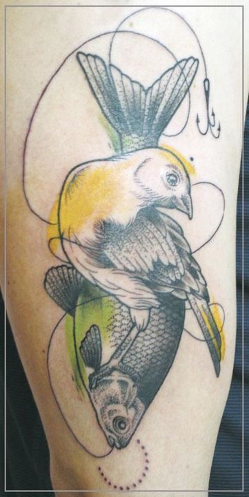 Latest Fish hook Tattoos | Find Fish hook Tattoos