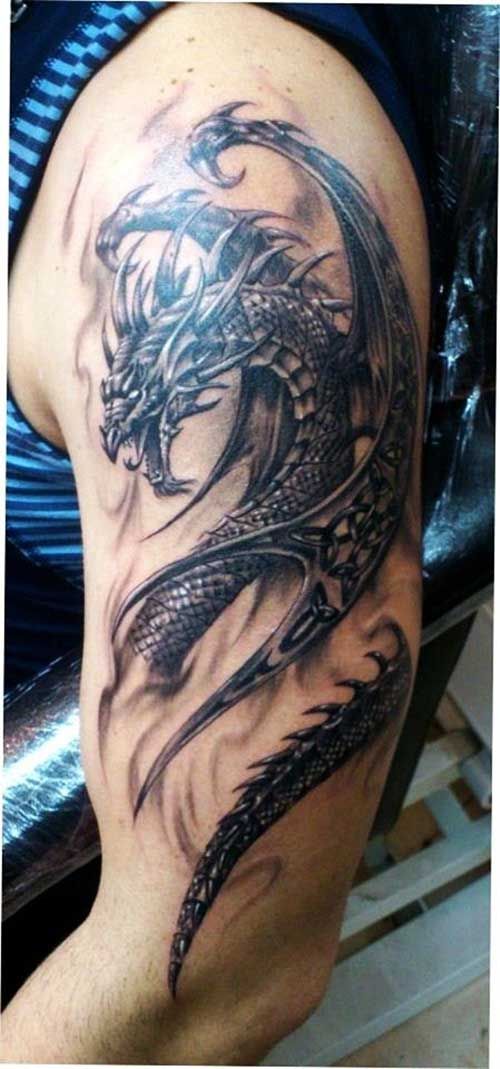 60 Stunning Dragon Back Tattoo Designs for Men [2024 Guide] | Dragon tattoo,  Dragon tattoo designs, Dragon tattoos for men