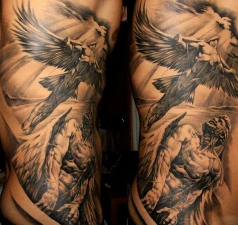 Tattoo Trends - Schwebender Engel Tattoo Design-realistische - TattooViral.com | Number One for daily Tattoo designs, Ideas & Inspiration