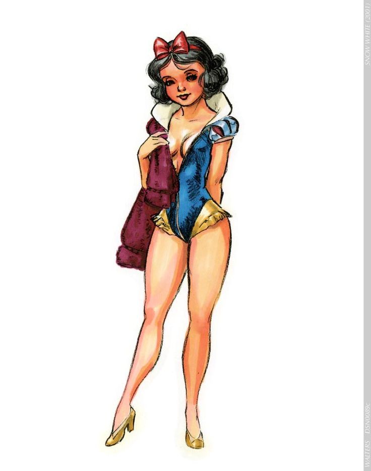 Snow White pinup- REALLY want a Snow white tattoo! 