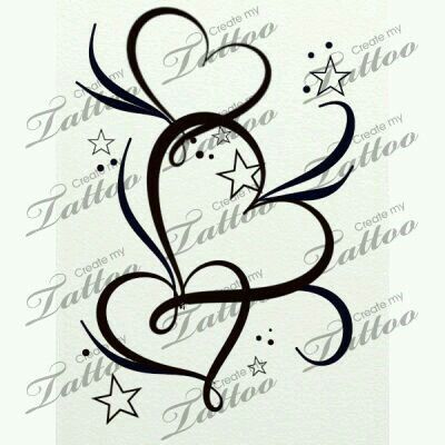 Friend Tattoos Dessin Coeur Etoile Tattooviral Com Your Number One Source For Daily Tattoo Designs Ideas Inspiration