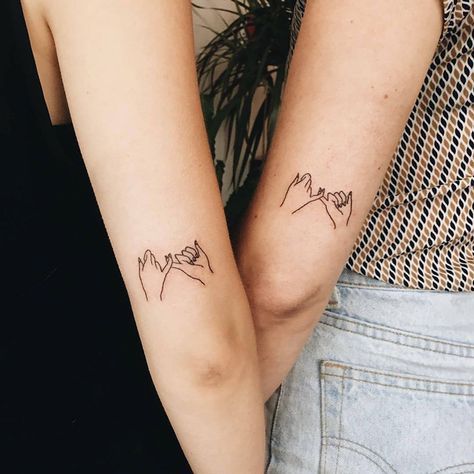 Friend Tattoos - tattoo-best-friends-amis-bff-idées-mini-duo-assorti ...