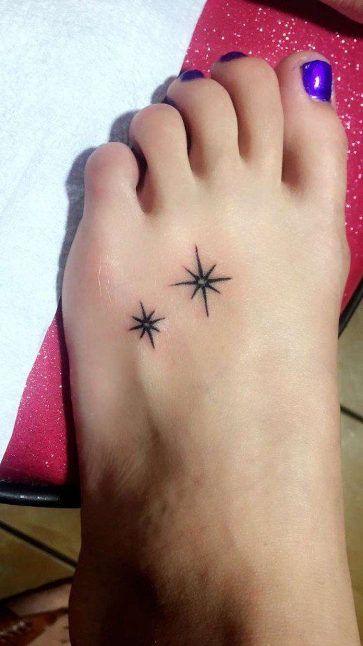 Geometric Tattoo Star Tattoo Meanings, Ideas, and Pictures TatRing