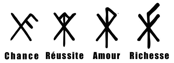 Geometric Tattoo bind runes gebo …