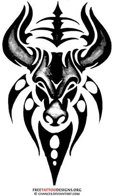 Tattoo Trends Tribal Bull Tattoo Design TattooViral Com Your   Tattoo Trends Tribal Bull Tattoo Design 