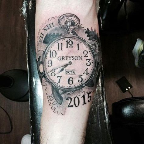 Tattoo Trends Wedding Date And Time Or Child Birth Date And Time Tattooviral Com Your Number One Source For Daily Tattoo Designs Ideas Inspiration